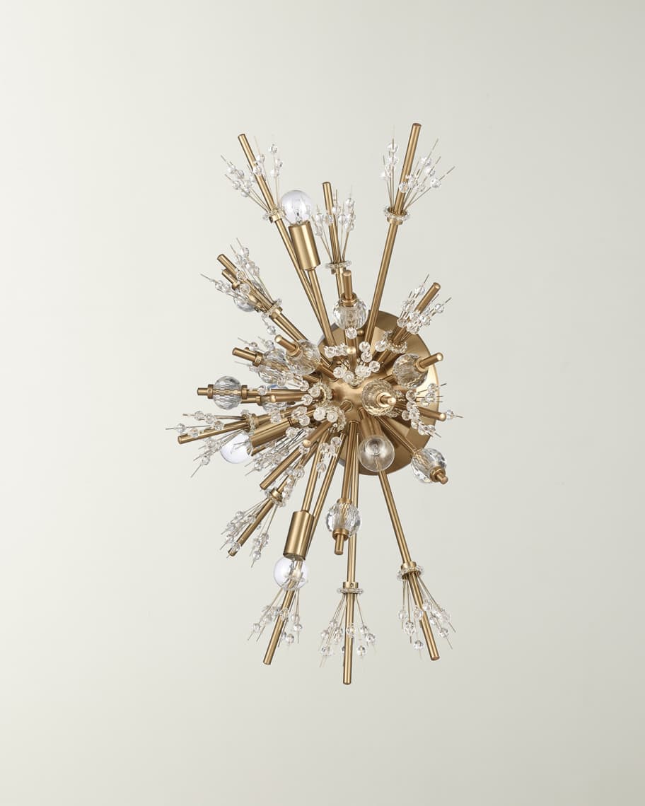 Starburst sconce top