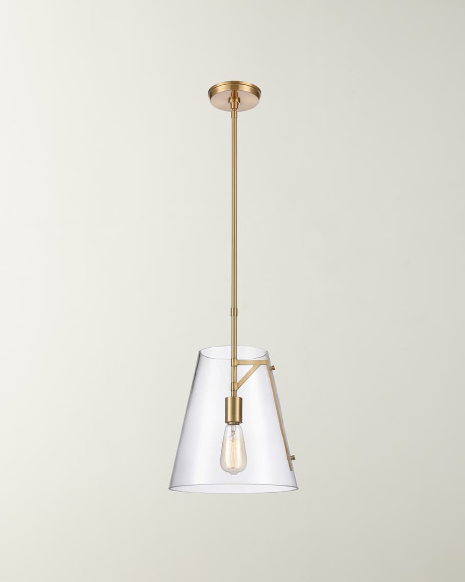 Image 2 of 2: Trustle 1-Light Large Pendant Light - 11"