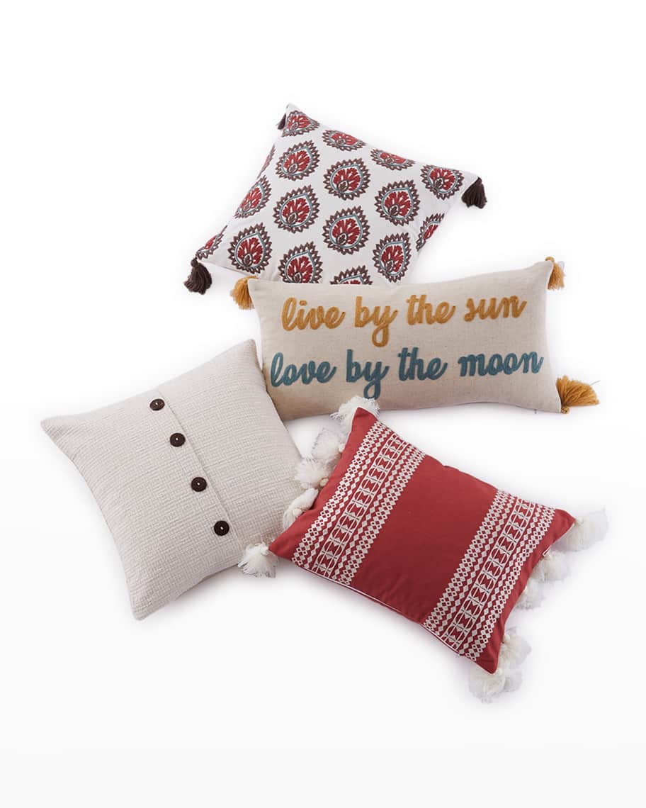 Image 2 of 3: Kassandra Live by Sun Moon Pillow - 12" x 24"
