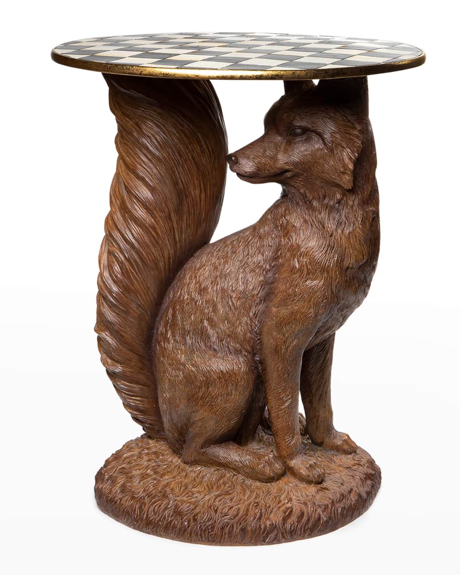 Image 1 of 1: Woodland Fox Accent Table 