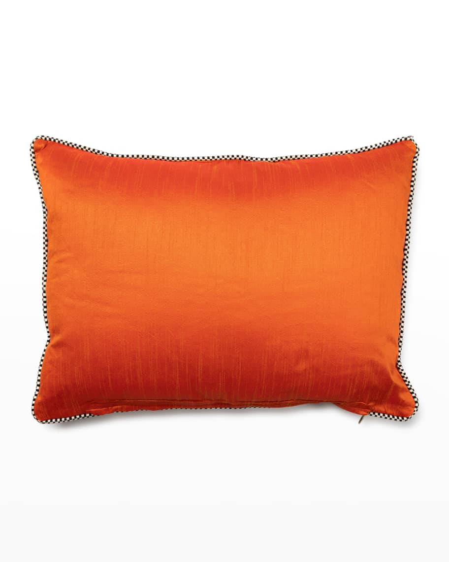 Image 2 of 3: Persimmon Pistache Lumbar Pillow 