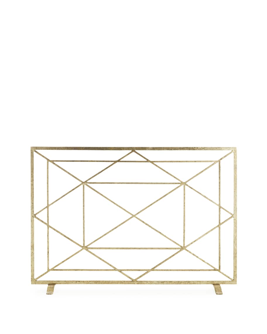 Image 3 of 3: Diamond Fireplace Screen