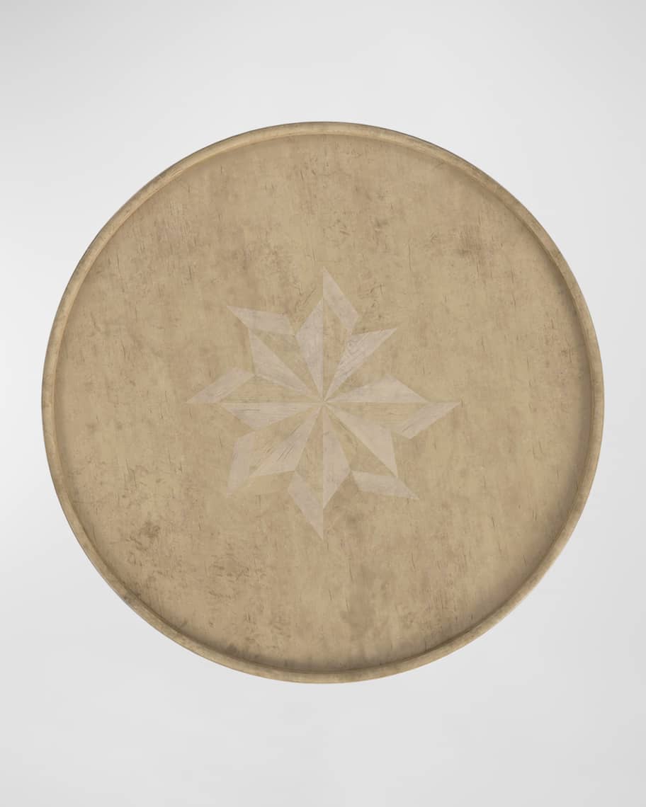 Image 3 of 4: Everette Round Accent Table 