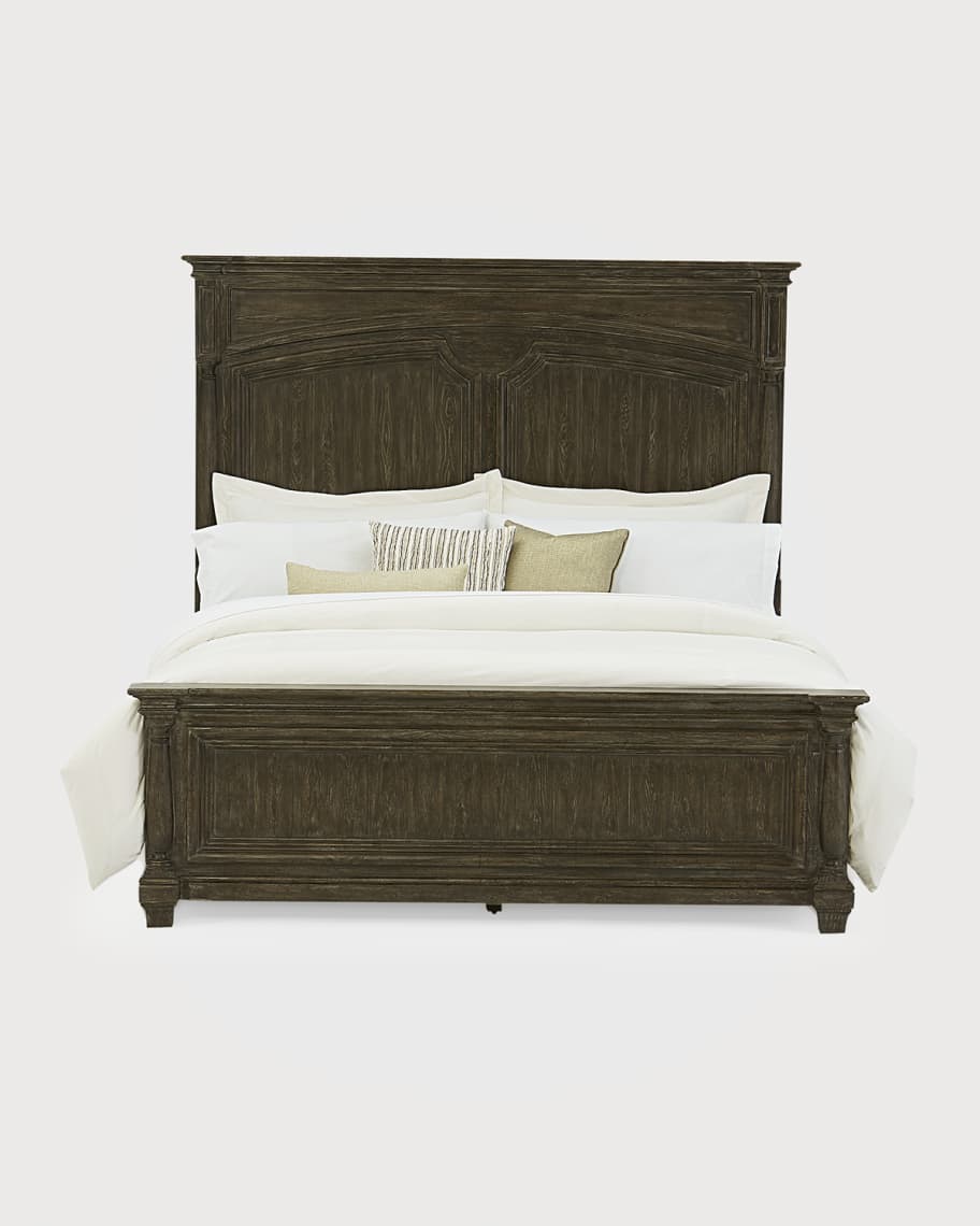 Image 3 of 4: Traditions King Panel Bed