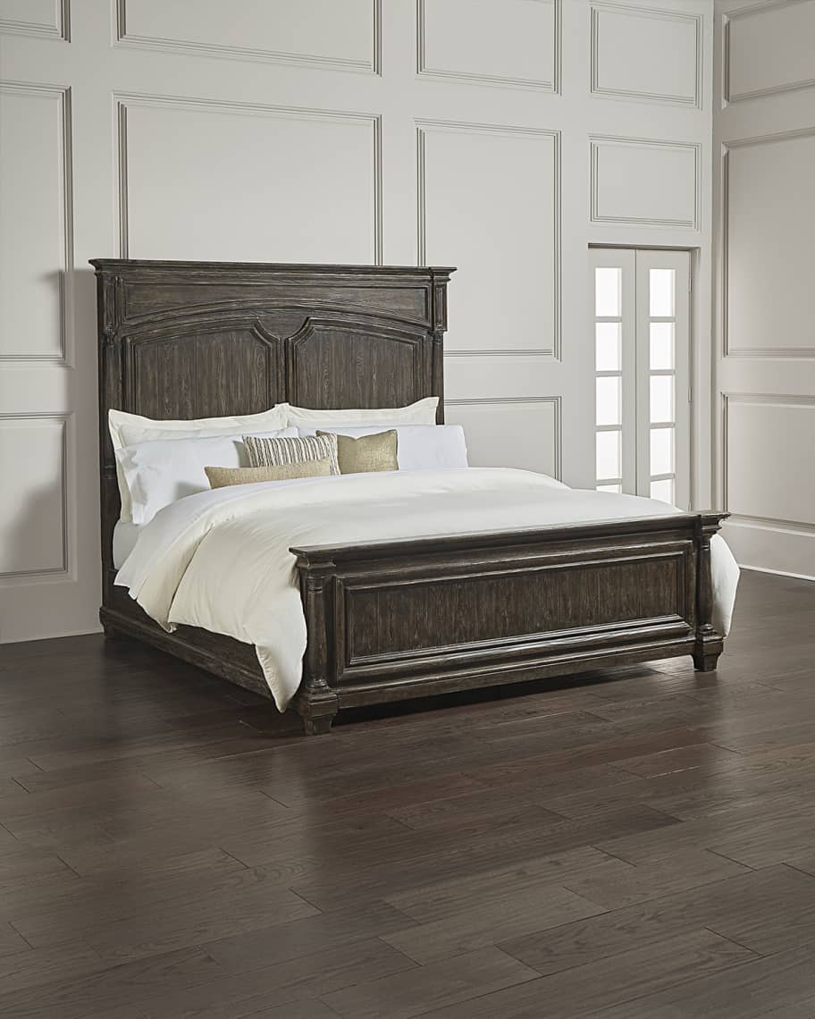 Image 1 of 4: Traditions King Panel Bed