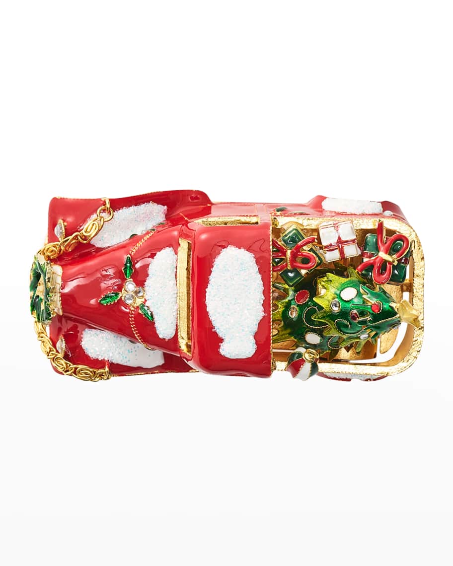 Image 2 of 4: Christmas Truck Napkin Rings, Set of 4