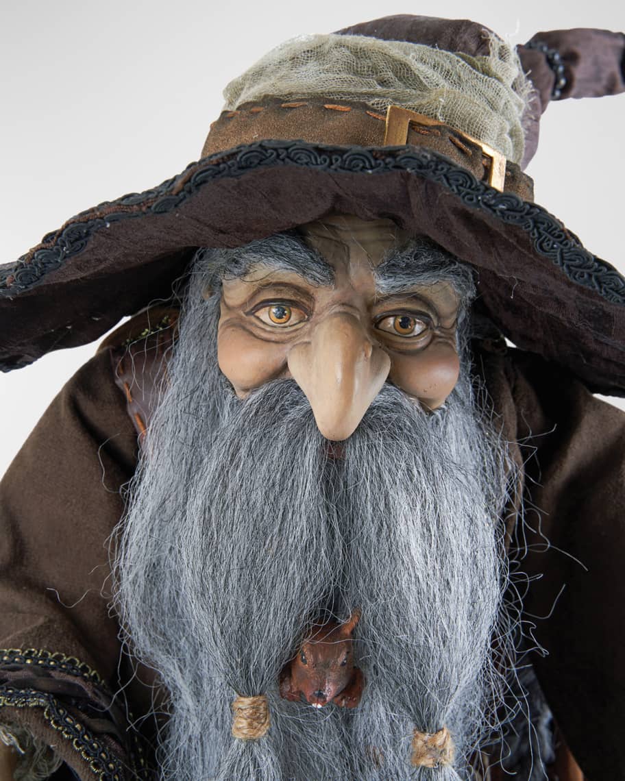 Katherine's Collection Halloween Wendell Warlock Doll, 24" Horchow