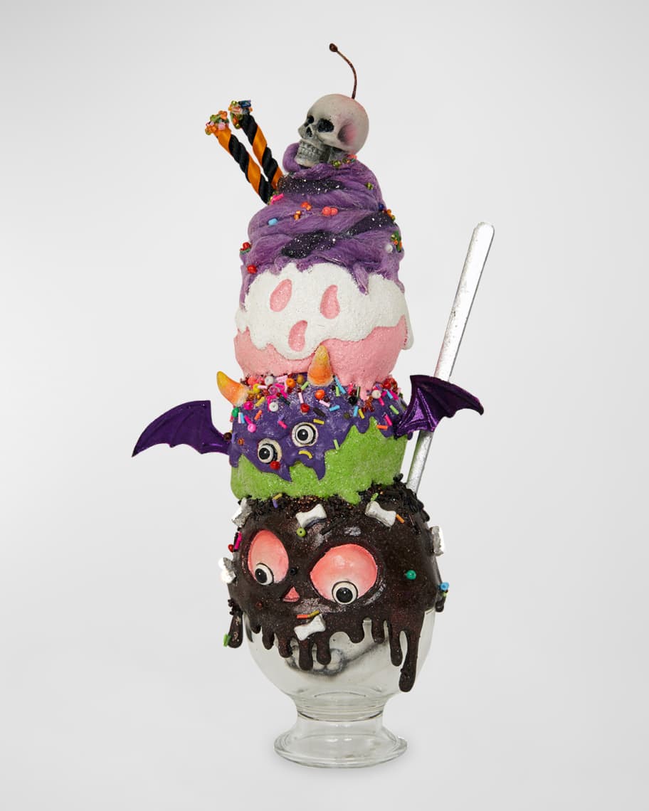 Image 1 of 2: Triple Ice Scream Delight Halloween Decoration 