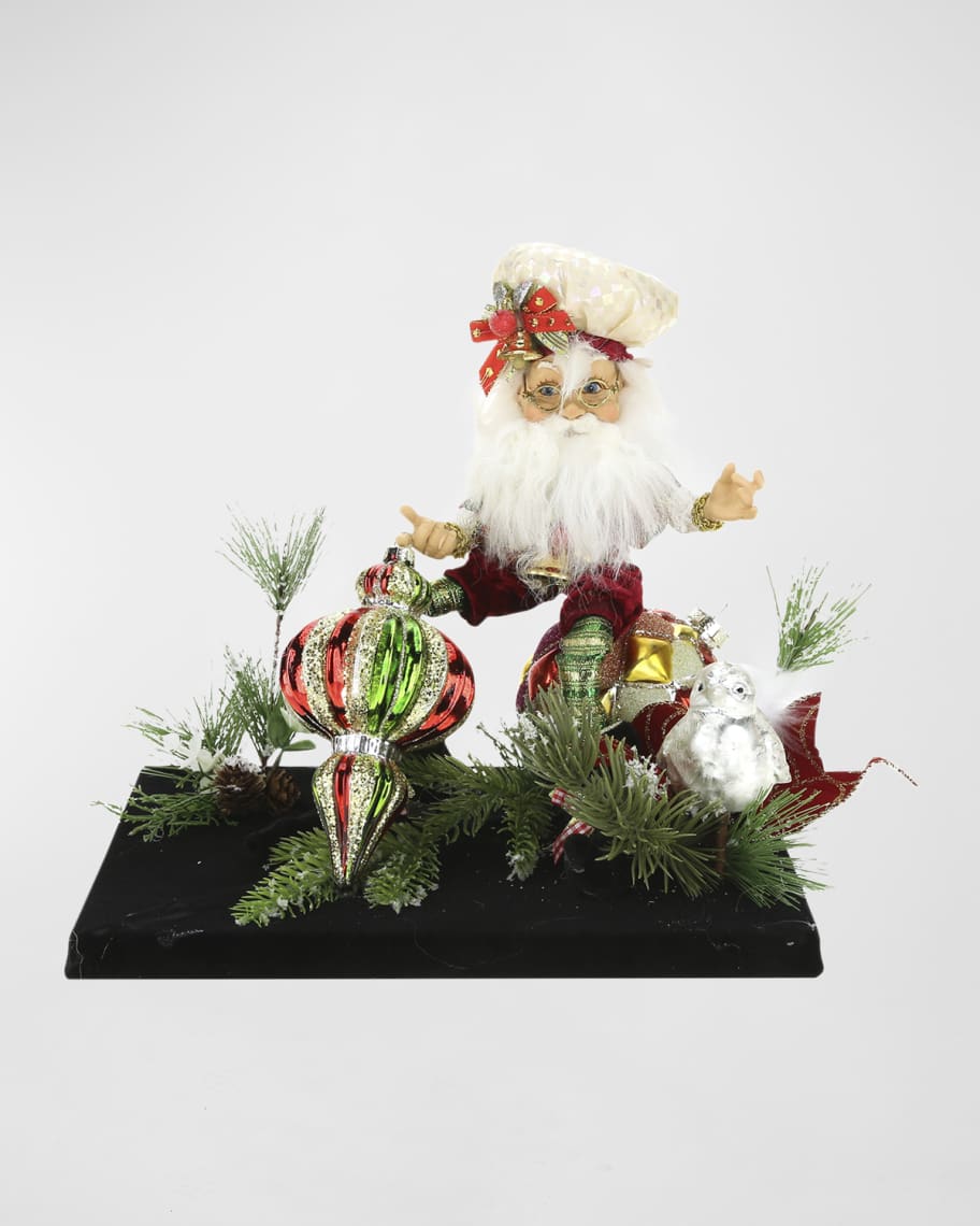 Image 1 of 1: 11.5" Northpole Bell Ringer Elf Tablescape