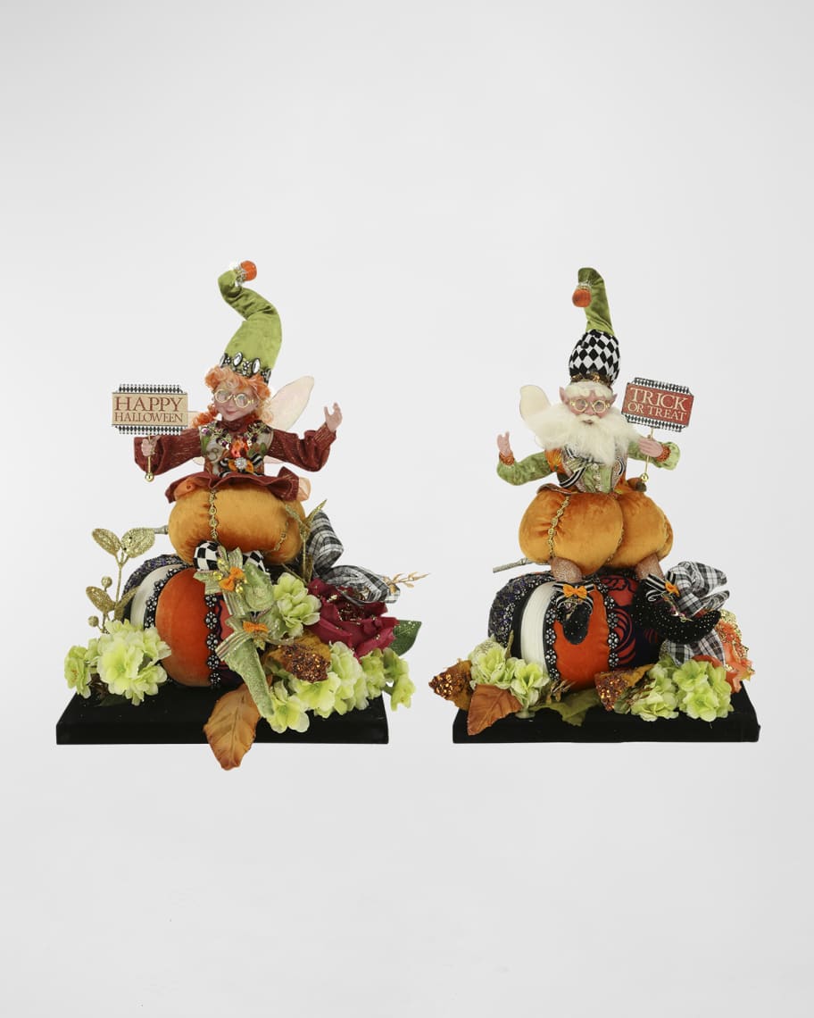 Image 1 of 1: Halloween Fairy Tablescape, Set of 2