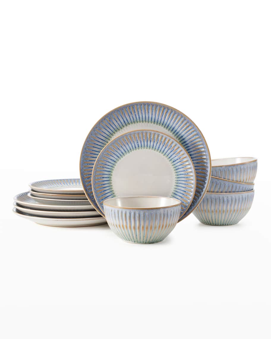 Image 1 of 5: 12-Piece Hensley Dinnerware Set