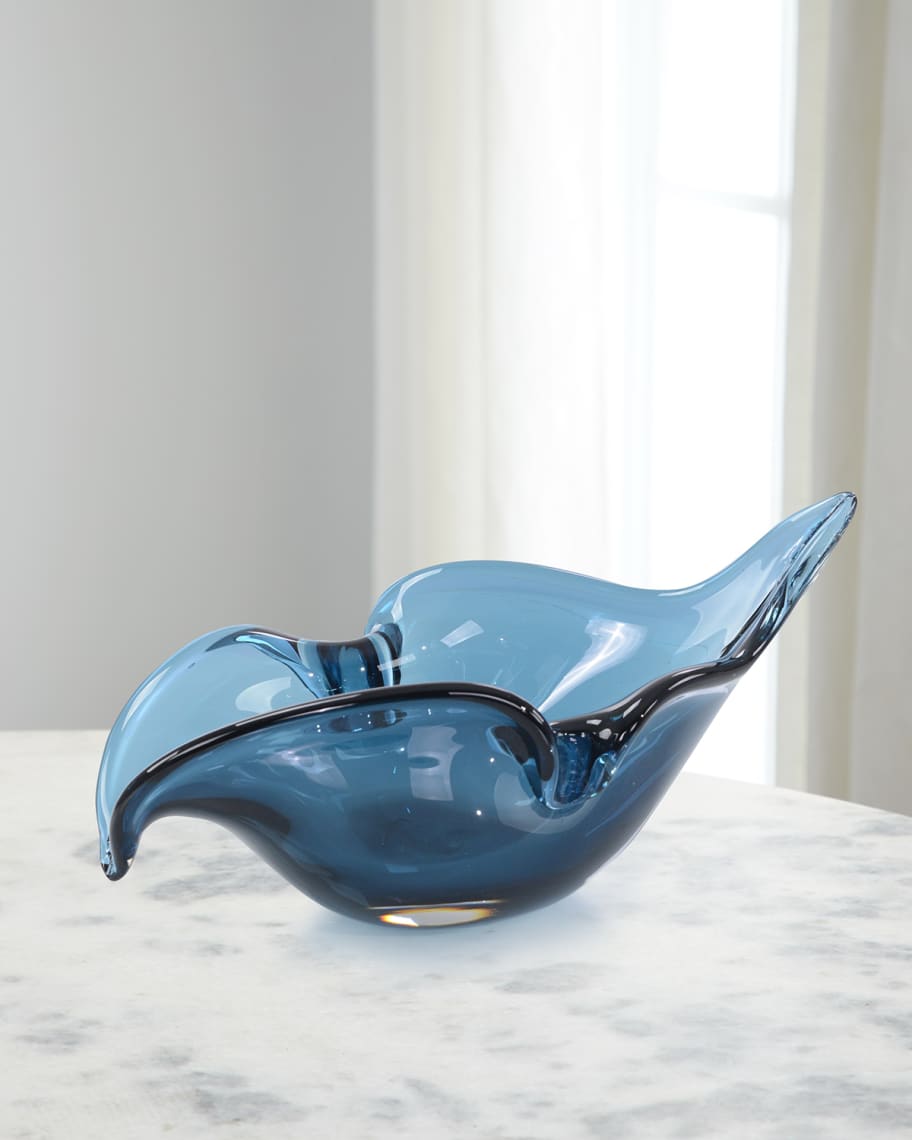 cookie ANATOMICA × JONATHAN RICHARD John-Richard Collection Handblown Abstract Sapphire Glass