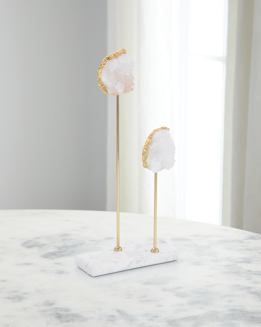 Image 1 of 1: White Quartz Sculpture - 15"