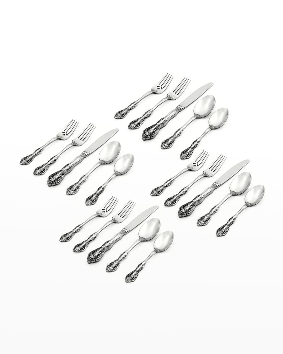 Oneida 20Piece Michelangelo Flatware Set Horchow