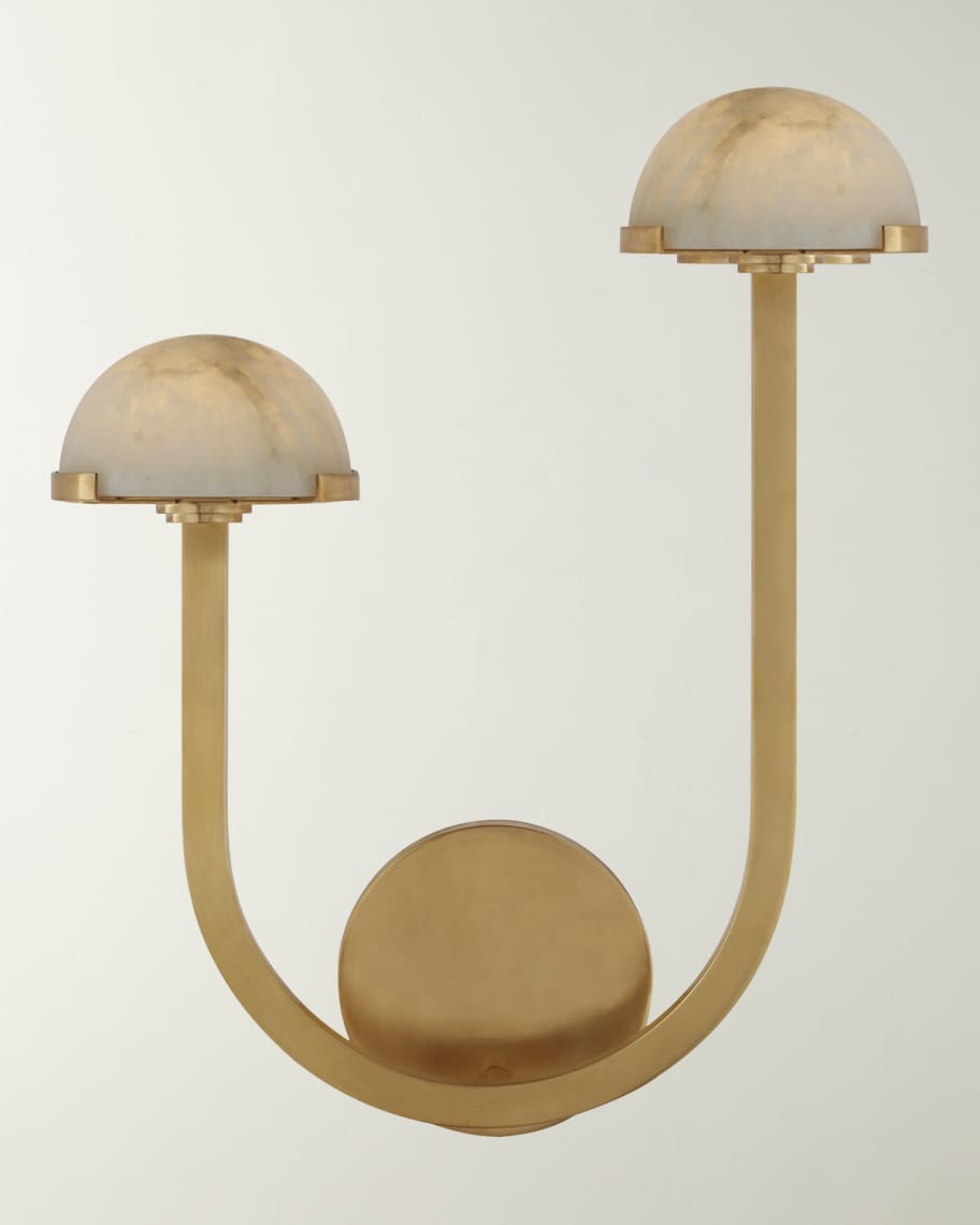 Image 1 of 1: Pedra 15" Asymmetrical Left Sconce By Kelly Wearstler