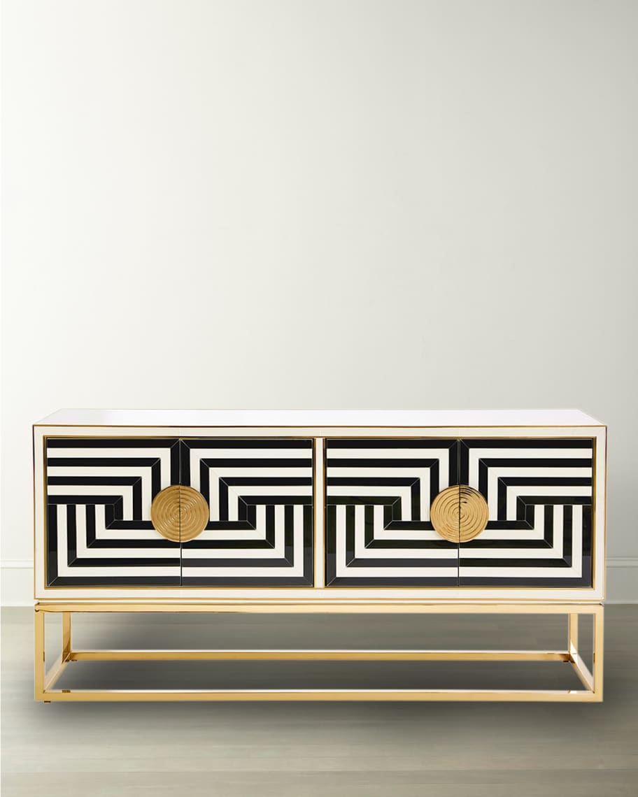 Image 1 of 6: Op Art Credenza