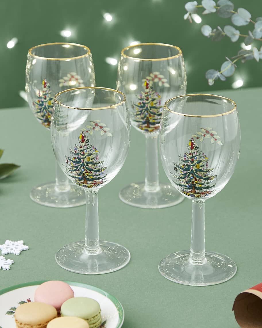 Spode christmas glasses deals