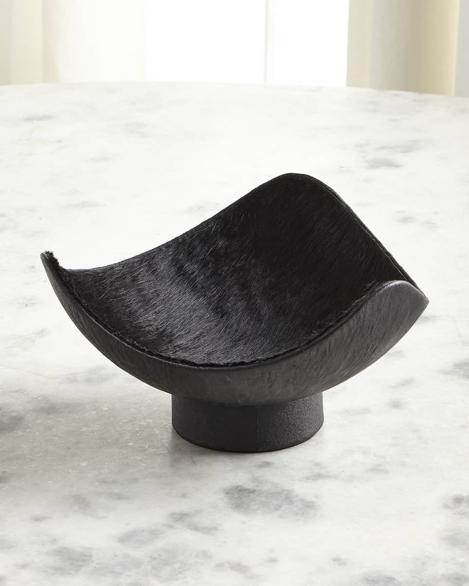 Image 1 of 2: Bentley Hair on Hide Bowl