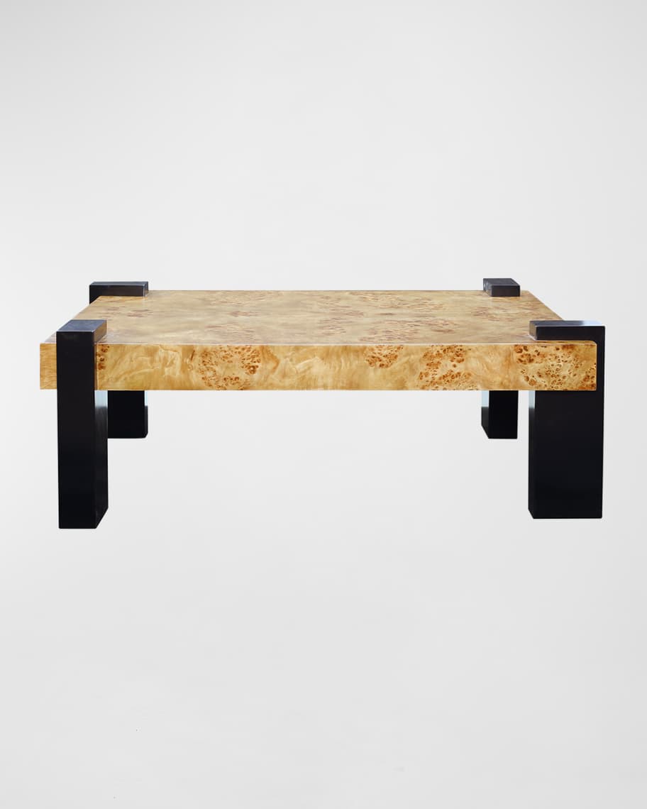Marla Burlwood Coffee Table | Horchow