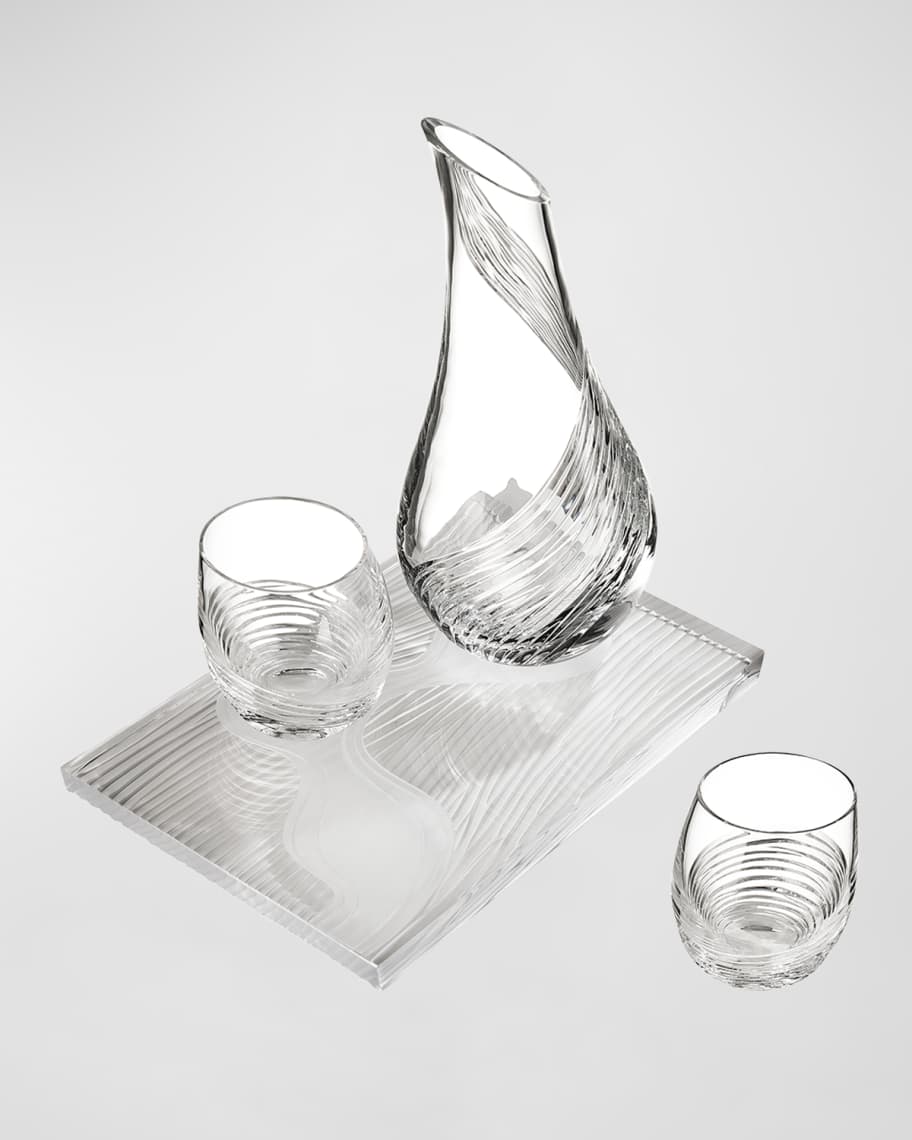 Image 1 of 1: Crystal Water Carafe and Tumbler Set