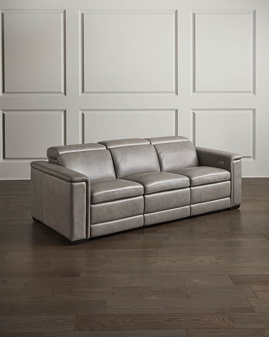 Bernhardt Lioni PowerMotion Sofa 93.5" Horchow