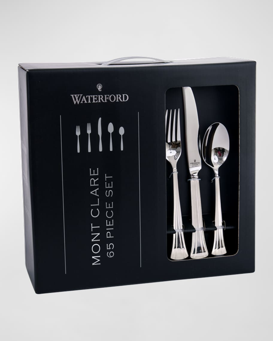 Image 1 of 1: Mont Clare 65-Piece Flatware Set