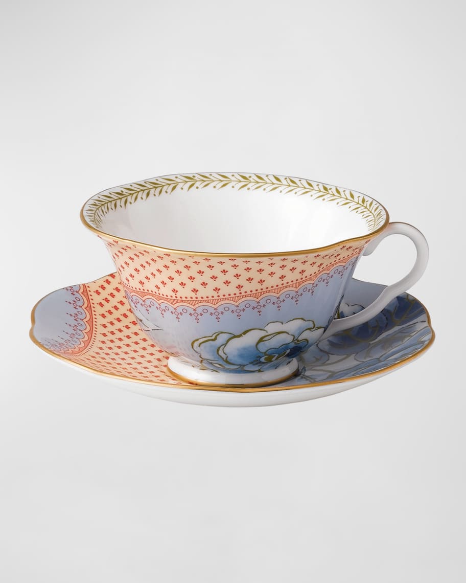 Wedgwood Butterfly Bloom Tecup & Saucer Set | Horchow