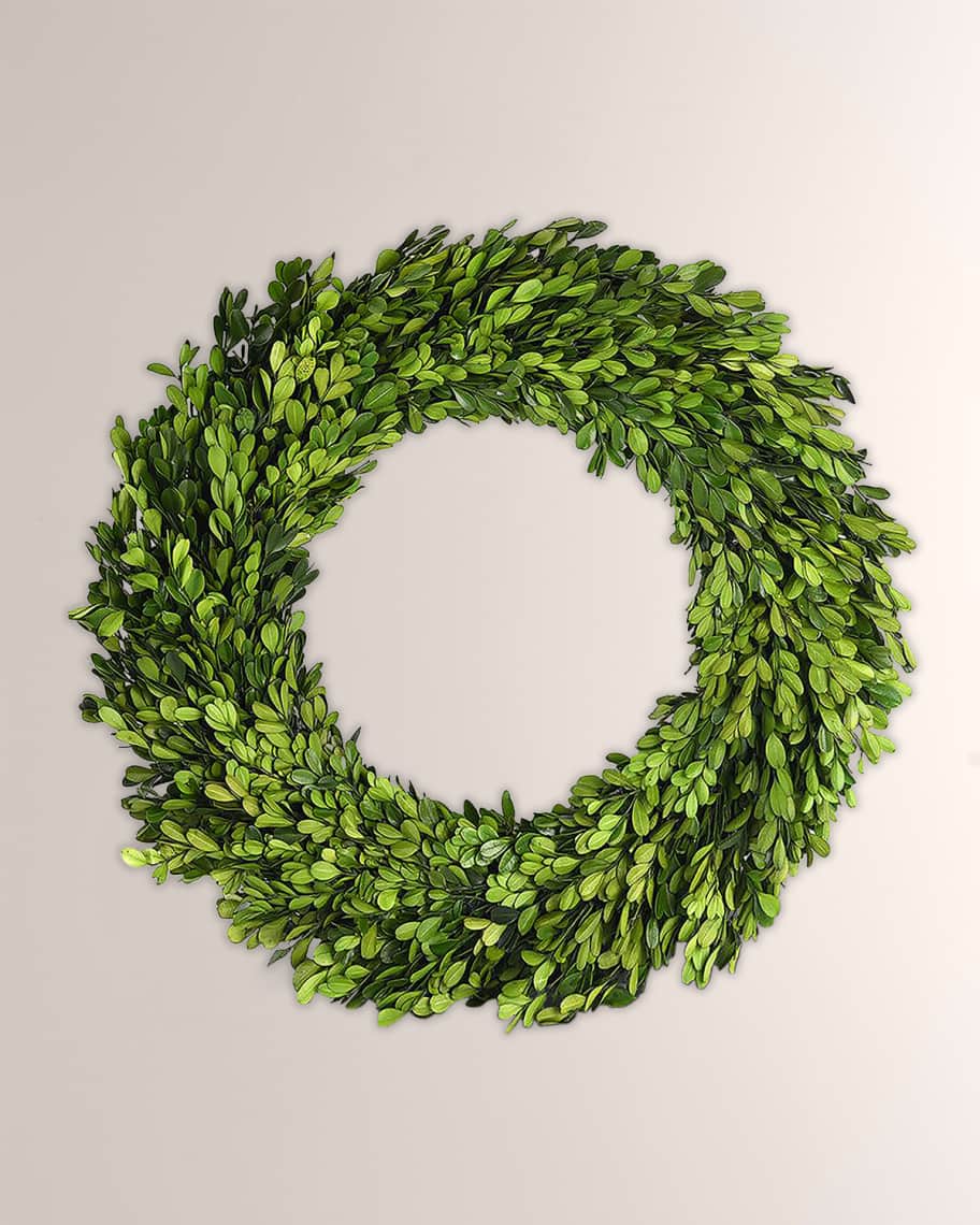 Image 1 of 1: Boxwood Wreath 