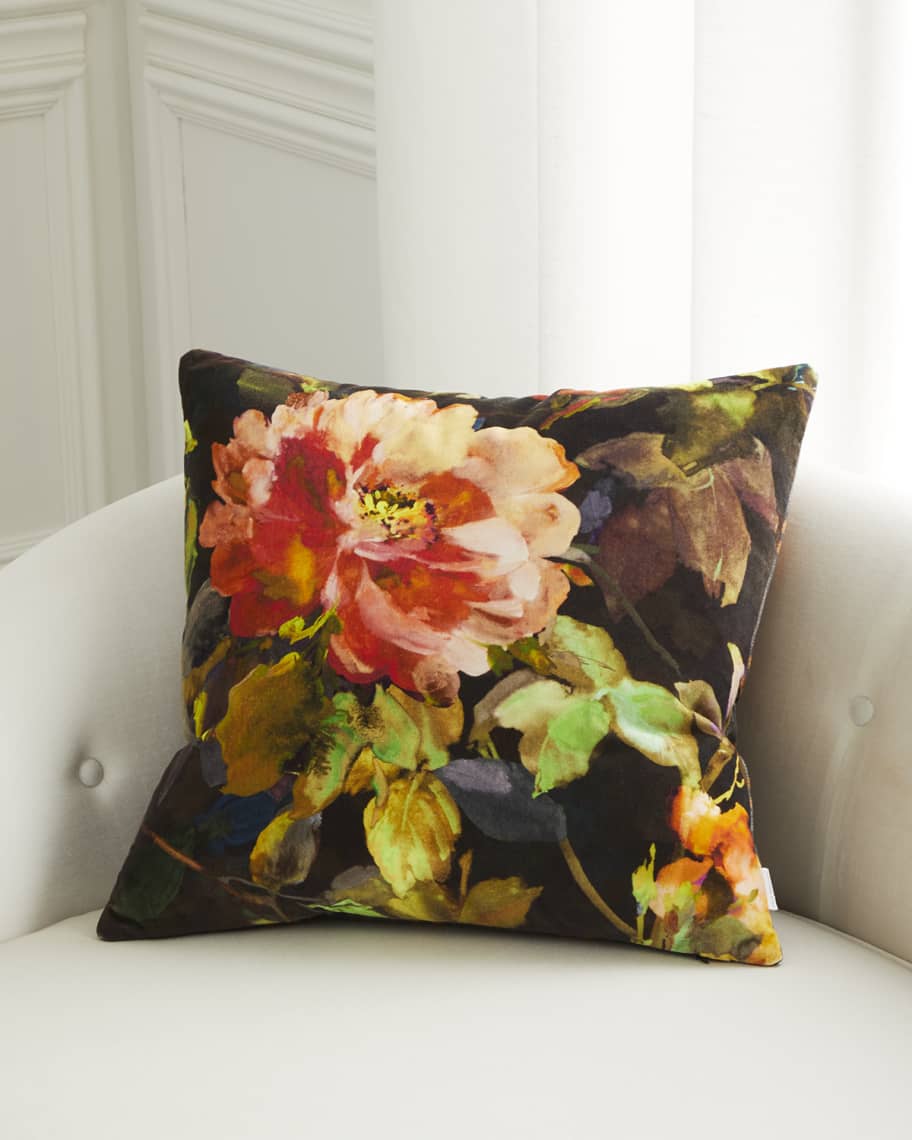 Image 1 of 2: Gertrude Rose Chestnut Pillow