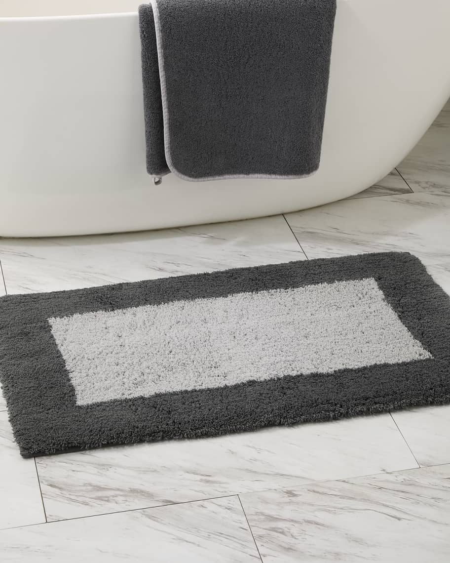 Graccioza Bicolor Bath Rug 20 x 31 Horchow
