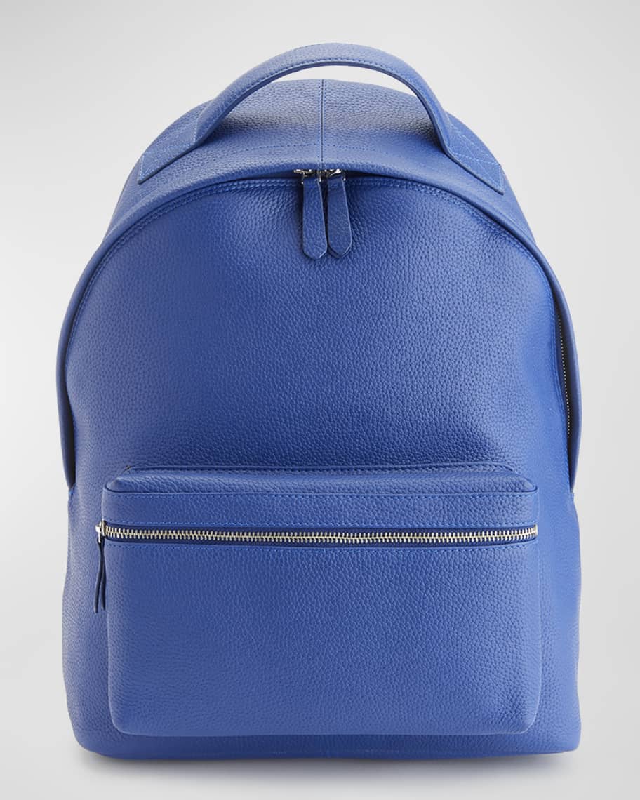ROYCE New York Monogrammed Leather 13 Laptop Backpack Horchow