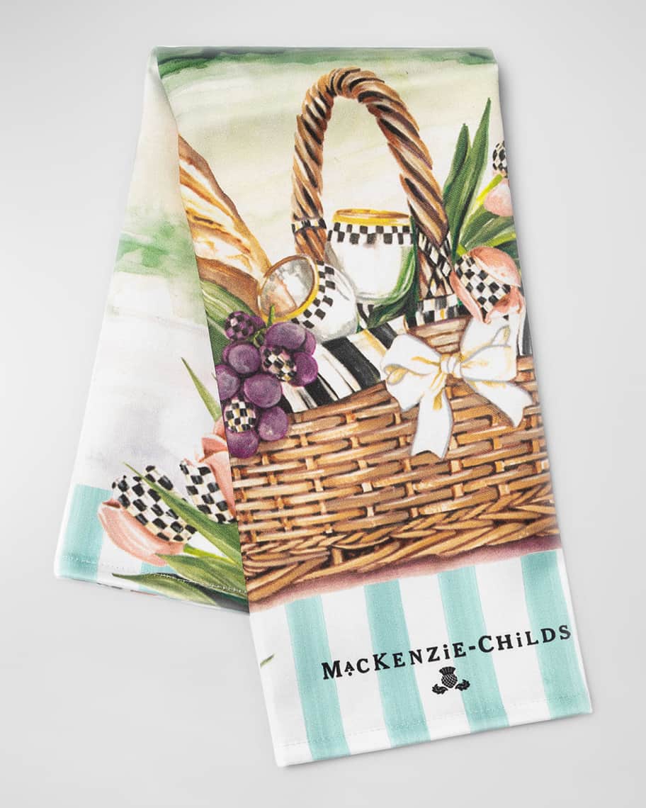 Image 2 of 2: Vino Alfresco Dish Towel 
