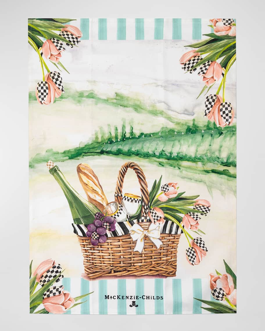Image 1 of 2: Vino Alfresco Dish Towel 