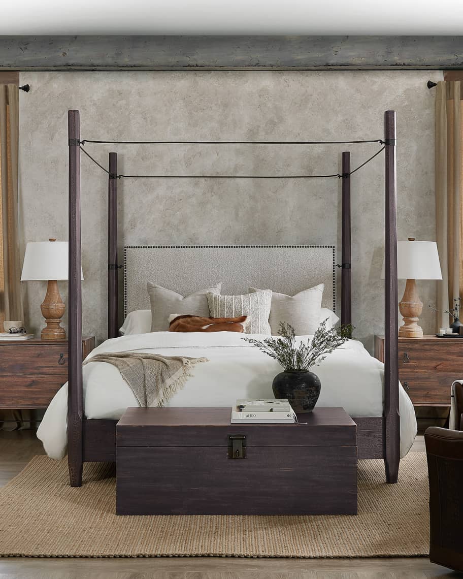 King discount bed poster