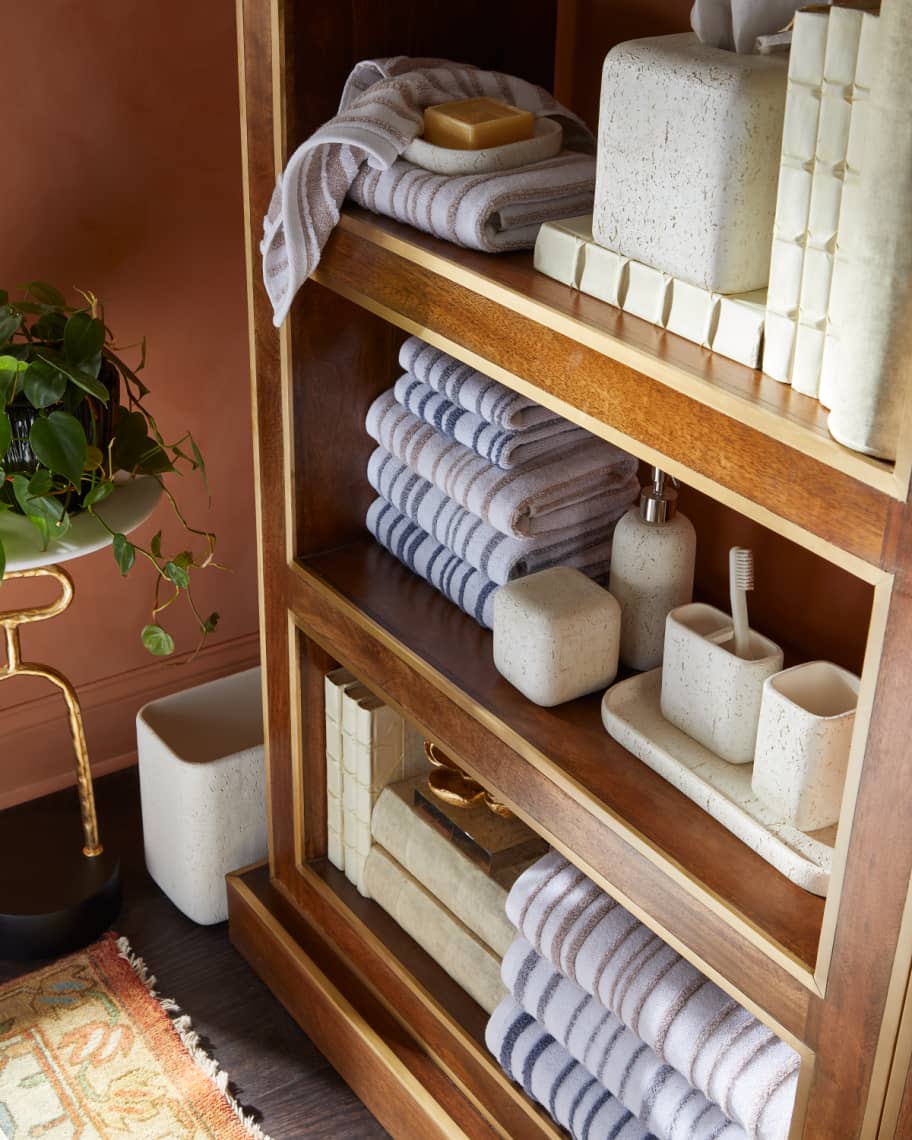Image 2 of 2: Hudson Stripe Hand Towel