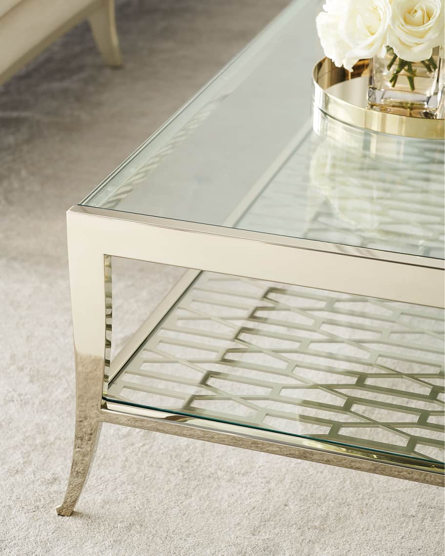 Image 3 of 5: Pattern Recognition Cocktail Table