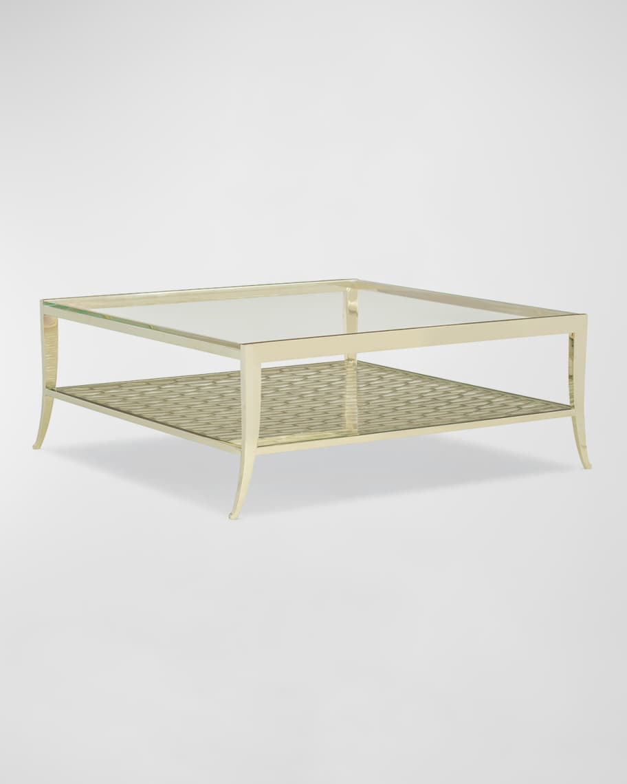 Image 1 of 5: Pattern Recognition Cocktail Table