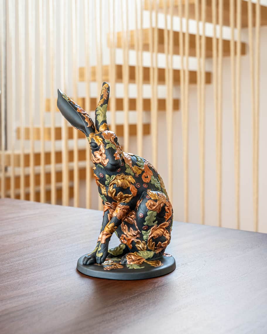 Image 2 of 5: Limited Edition Forest Hare Sculpture 