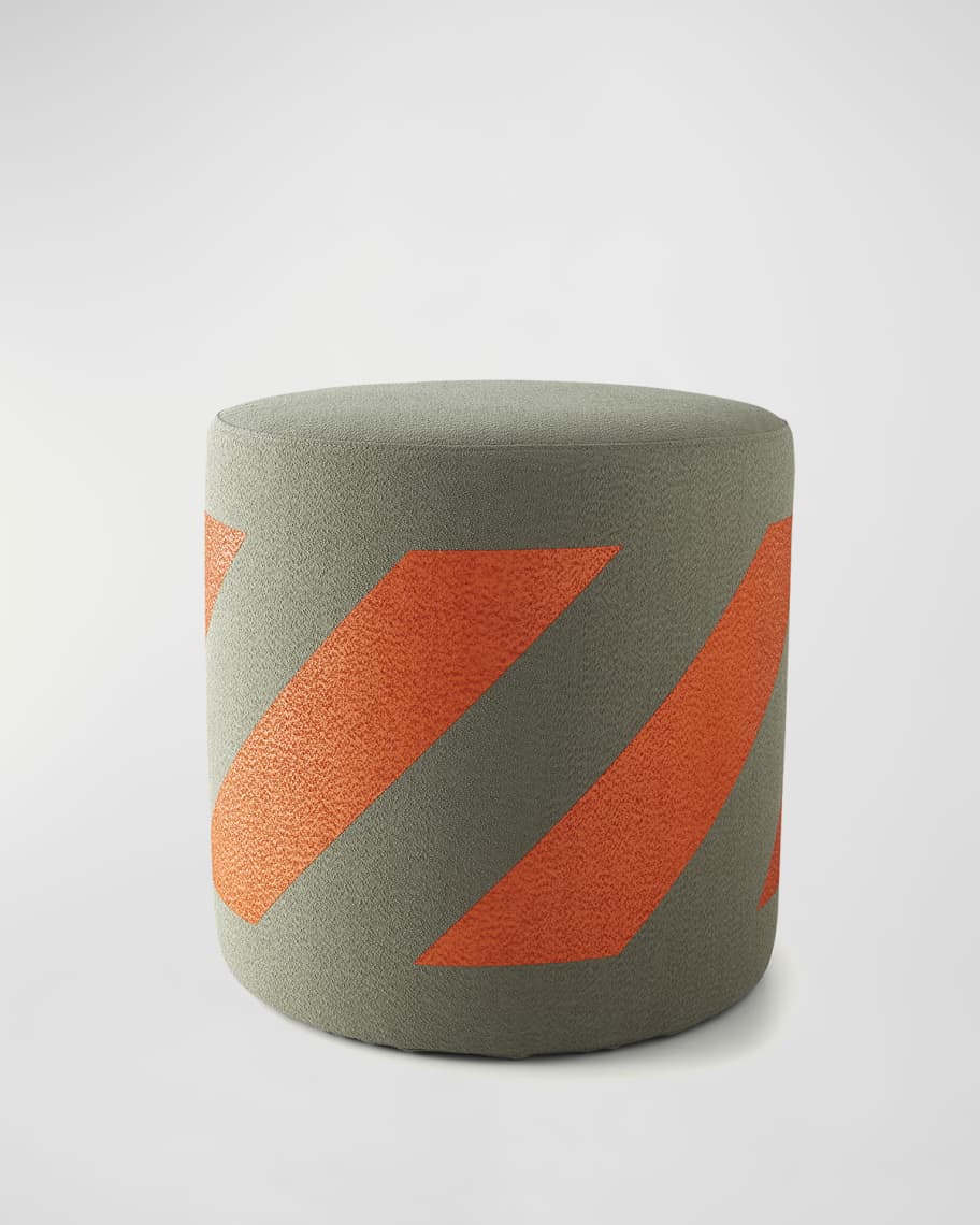 Image 1 of 1: Diagonal Army Stool 