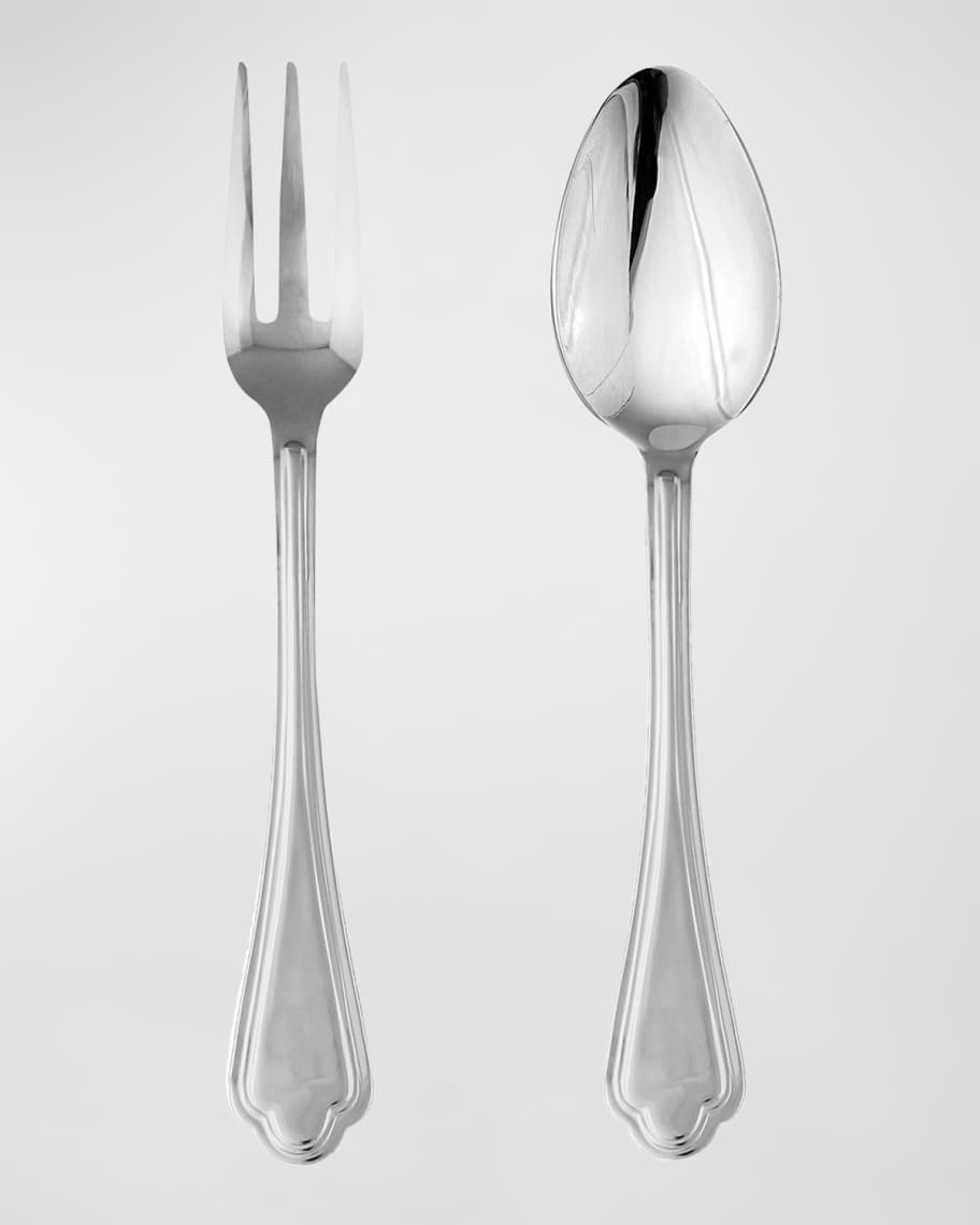 Image 1 of 1: Leonardo 2-Piece Flatware Serving Set