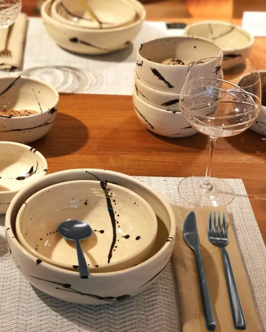 Image 2 of 2: Modiva Ice 5-Piece Flatware Set 