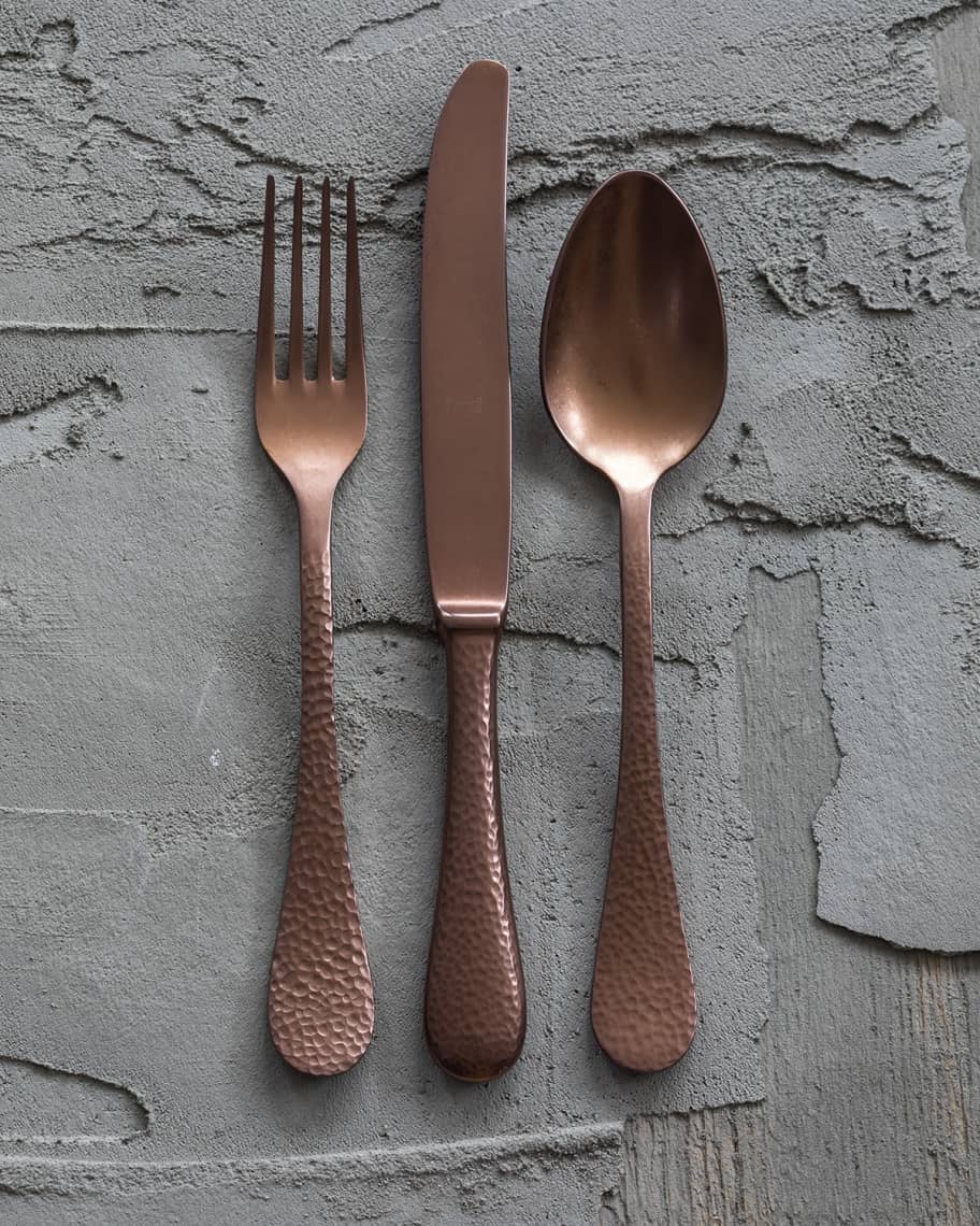 Image 2 of 2: Epoque Pewter Bronze 7-Piece Serving Set 