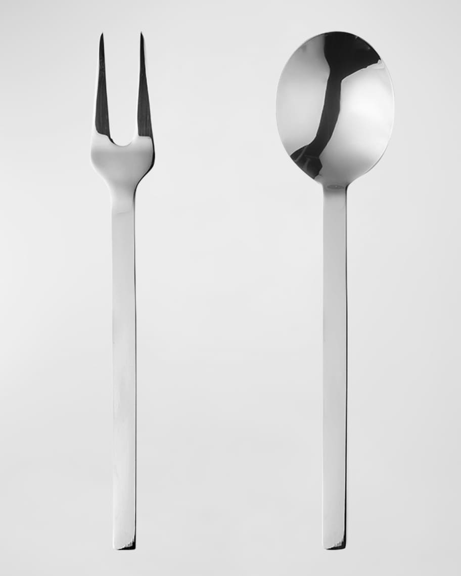 Image 1 of 1: Stile Cutlery Service 2-Piece Set 