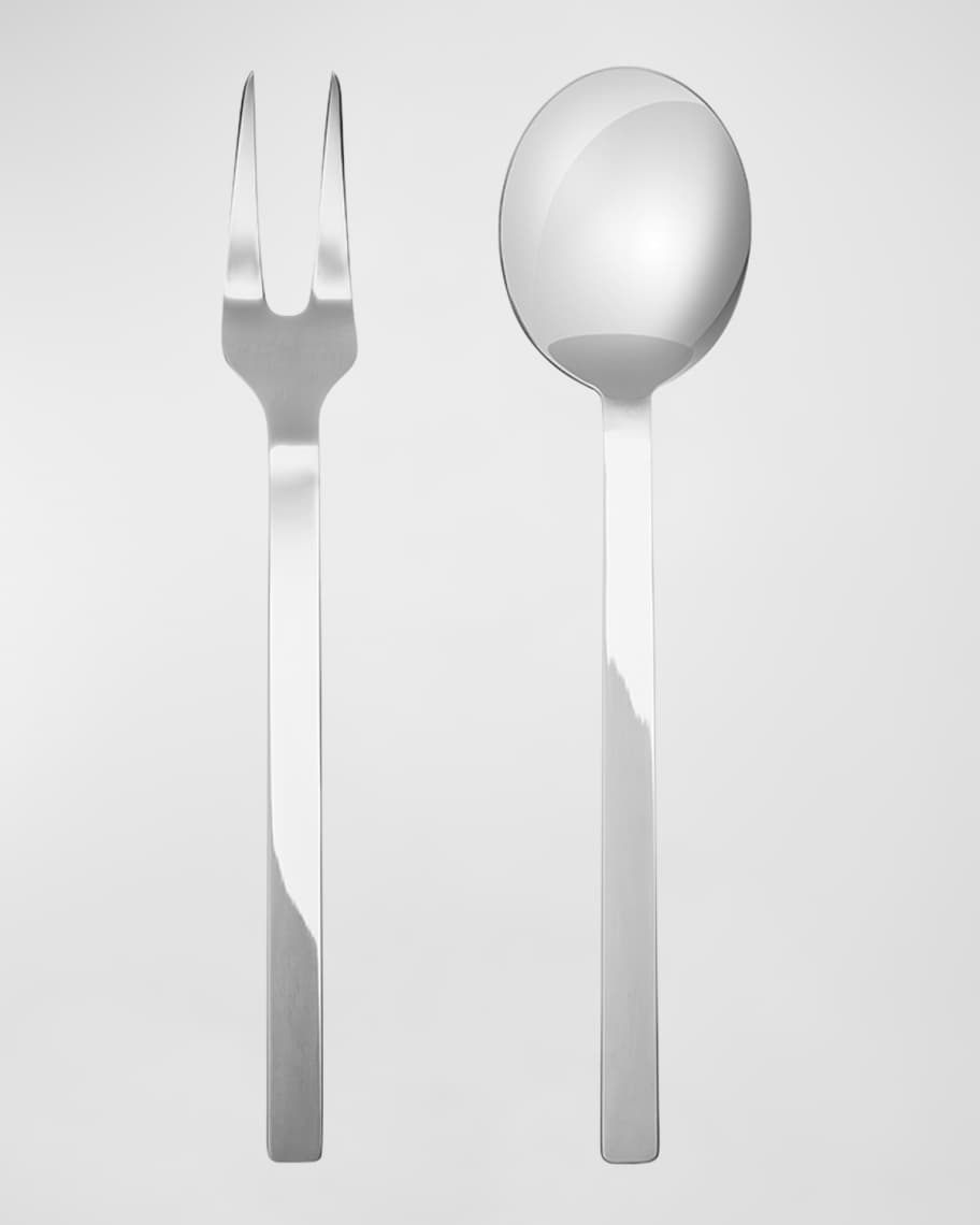 Image 1 of 2: Stile Ice 2-Piece Serving Set 