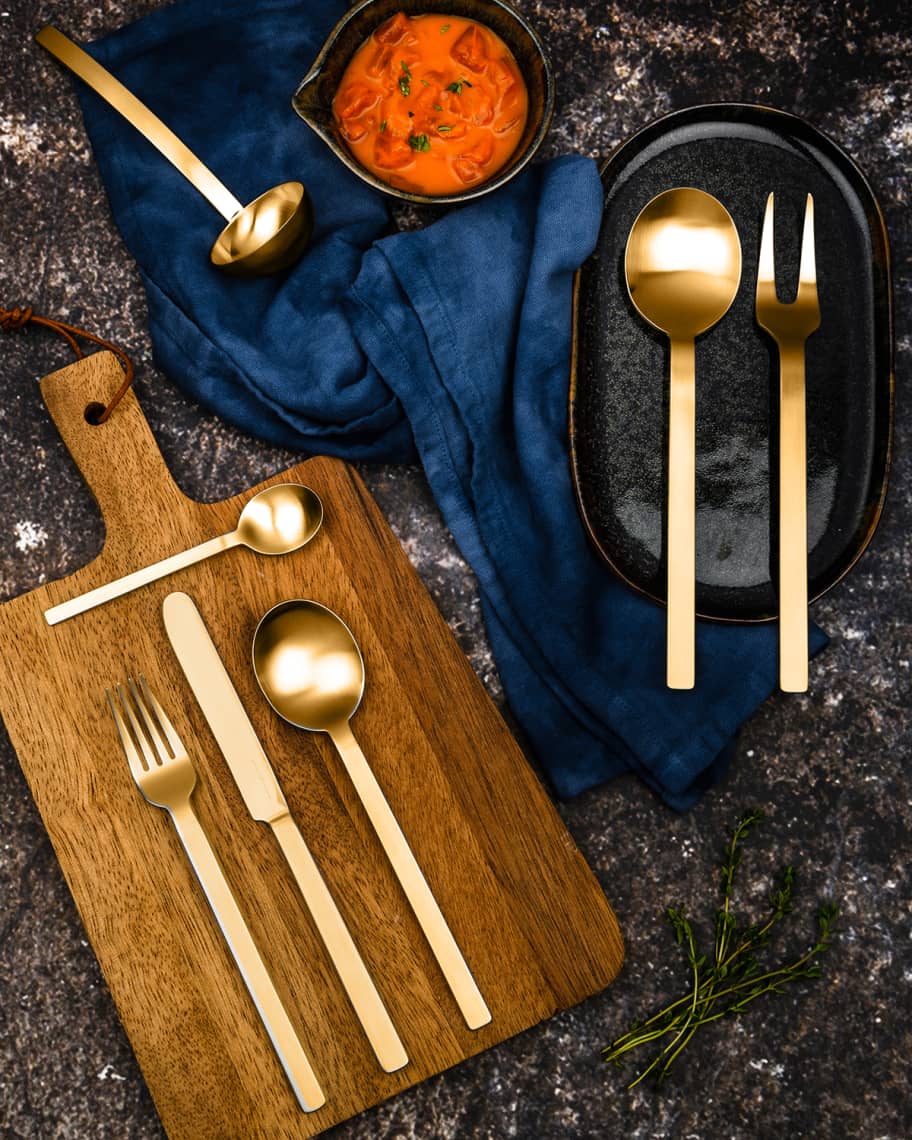 Image 2 of 2: Stile Oro Ice 2-Piece Serving Set 