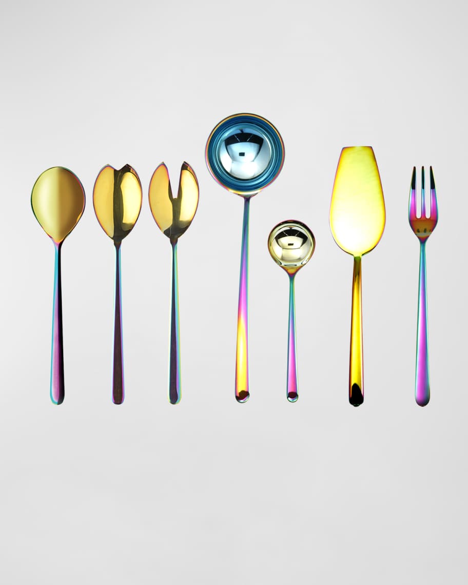 Image 1 of 1: Linea Arcobal Full 7-Piece Serving Set 