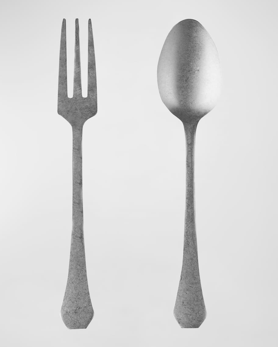 Image 1 of 1: Moretto Pewter Serving Set 