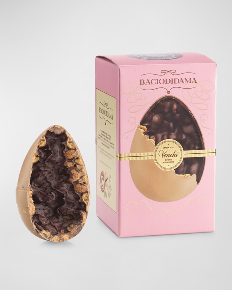 Image 1 of 3: Bacio di Dama Chocolate Egg