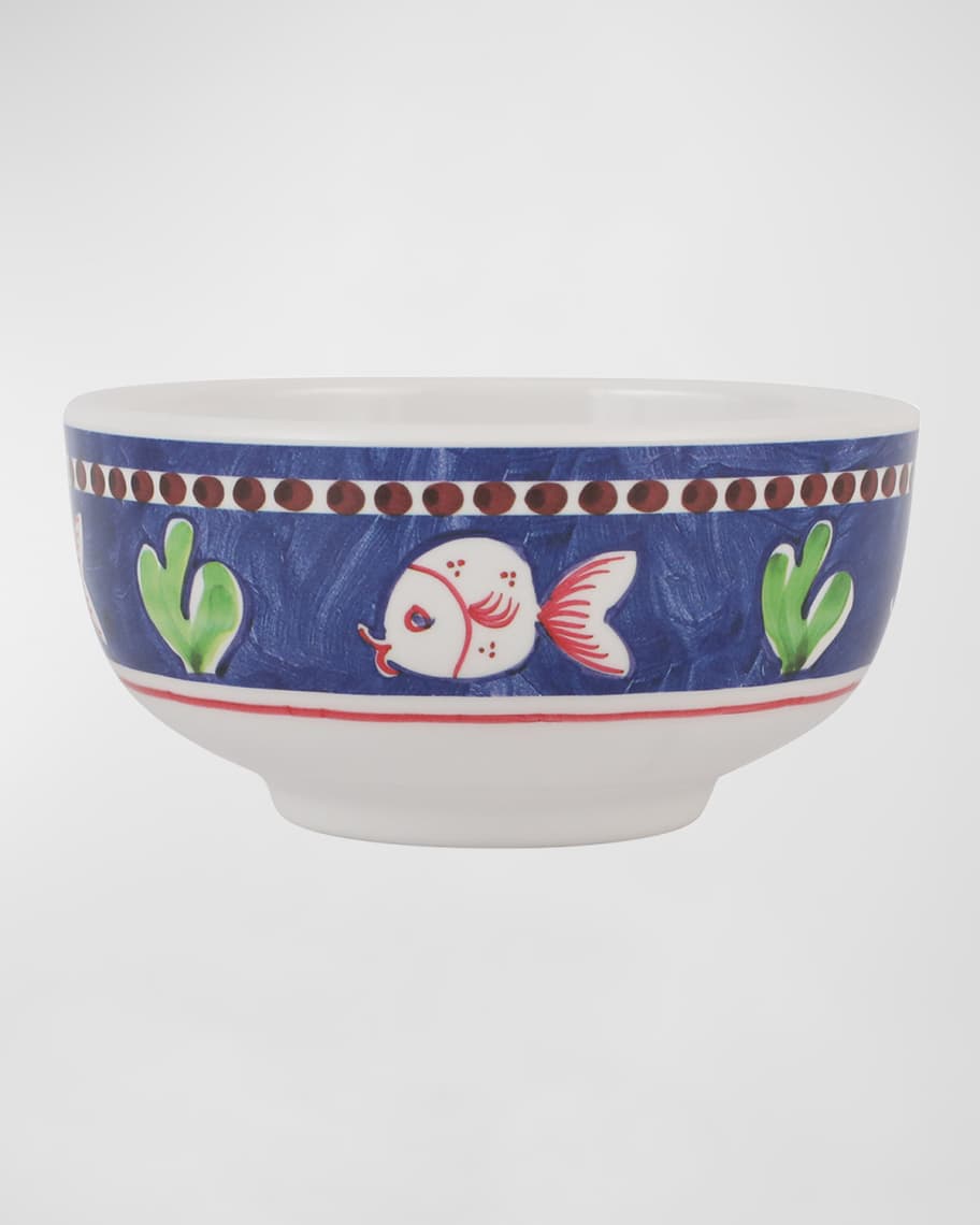 Image 1 of 2: Melamine Campagna Pesce Cereal Bowl 