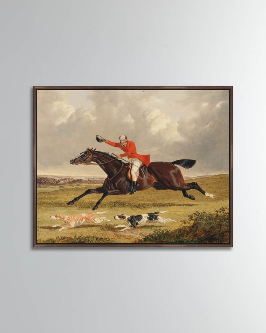 The Oliver Gal Artist Co. Horse and Hounds Giclée | Horchow
